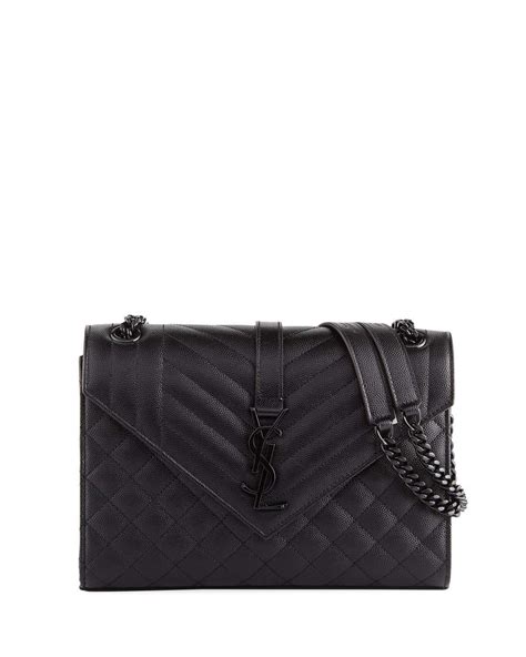 ysl tri quilted envelope bag|YSL envelope bag.